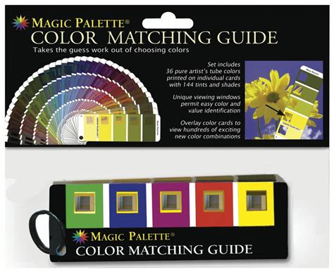 The Magic Palette Color Matching Guide: A Must-Have Tool for Artists